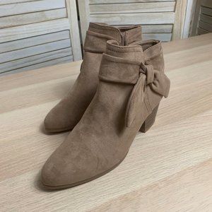 NEW Brown Suede Ankle Boots Sz 8
